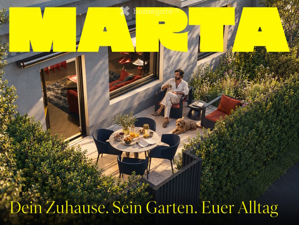 Loftlike-living mit Garten in Kreis 3