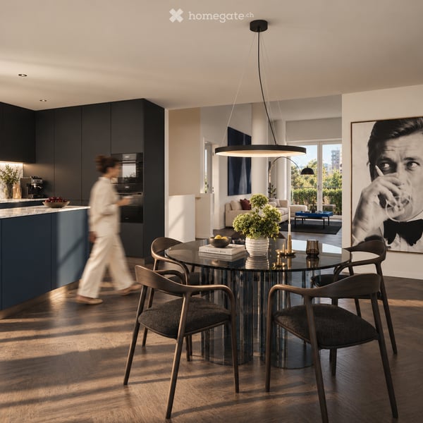 Loftlike-living mit Garten in Kreis 1 2