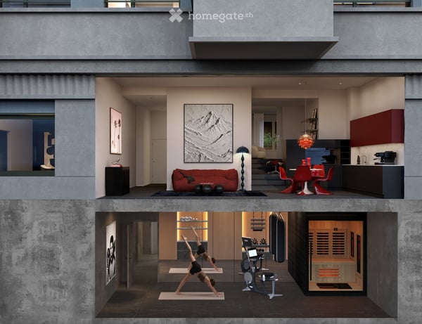 Duplex/Maisonette Wohnung_ Kreis 3 3