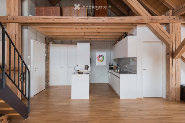 Geräumige Loftwohnung mit Galerie in denkmalgeschützter Scheune 2