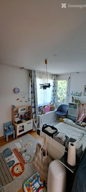 Helle 3.5-Zimmer-Attikawohnung in ruhiger Lage in Birmensdorf mit Aussicht 2