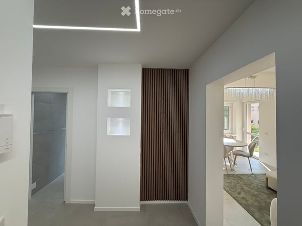 3.5 locali con giardino privato di 100 m² — Massagno, prima locazione 8