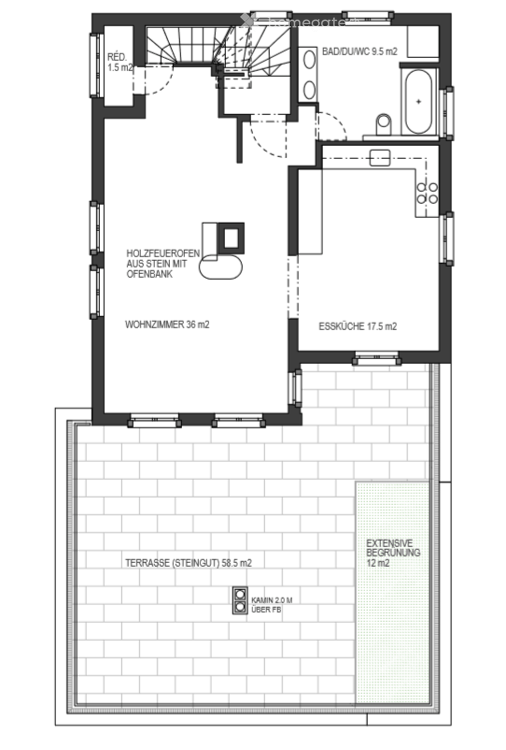 Charmante 3.5-Zimmer-Maisonette-Wohnung mit Stadtblick in Zürich-Höngg 15