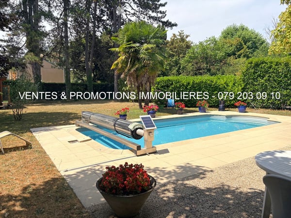 RARE A CHENE-BOUGERIES - VILLA DE PLAIN-PIED AVEC PISCINE SUR PARCELLE de 1'280 m2 5