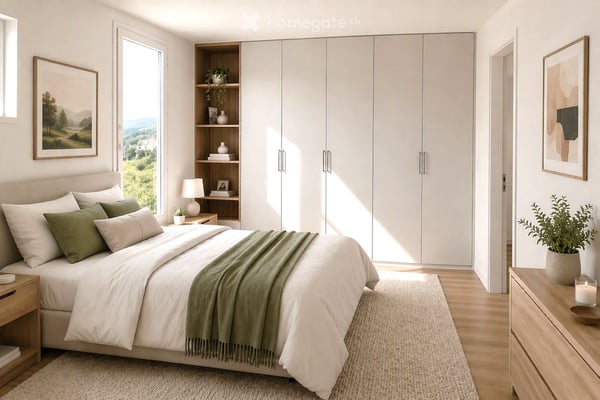 Erstvermietung: Grosszügige 3.5-Zimmer-Neubauwohnung im Eigentumsstandard 6