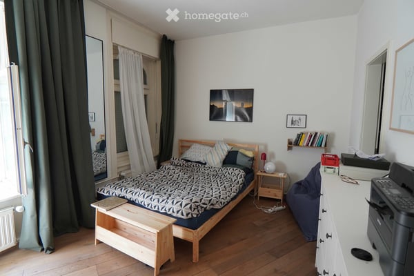 Charming 2.5-Room Ground Floor Apartment with Garden near Lake Zürich – Seestrasse, 8038 Zürich 3