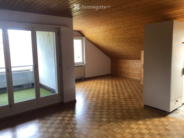 Dachwohnung in Künten mit unverbaubarer Sicht ins Grüne 4
