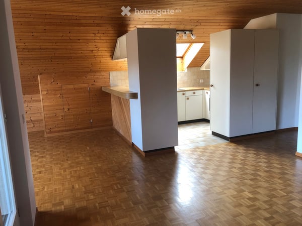Dachwohnung in Künten mit unverbaubarer Sicht ins Grüne 8