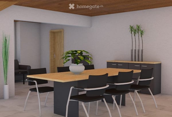 4.5-Zimmer-Wohnung mit Balkon und schöner Aussicht in Buchs an der Stadtgrenze zu Aarau 7
