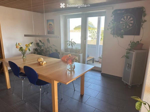 4.5-Zimmer-Wohnung mit Balkon und schöner Aussicht in Buchs an der Stadtgrenze zu Aarau 5