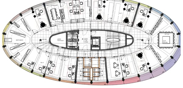 Bureaux avec magnifique vue à Lancy - 10ème étage de la Tour de l'Ellipse 12