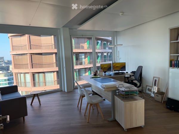Bureaux avec magnifique vue à Lancy - 10ème étage de la Tour de l'Ellipse 7