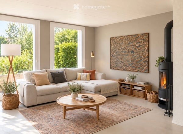 Geräumiges 6.5-Zimmer-Reihenhaus zu vermieten/Spacious 6.5-Room Row House for Rent 6
