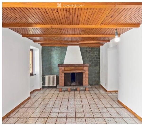 Appartamento di 4 locali con camino e balcone / loggia a Carabbia 4