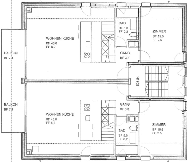 Charmante 4-Zimmer-Maisonette-Wohnung  im Grünen 8