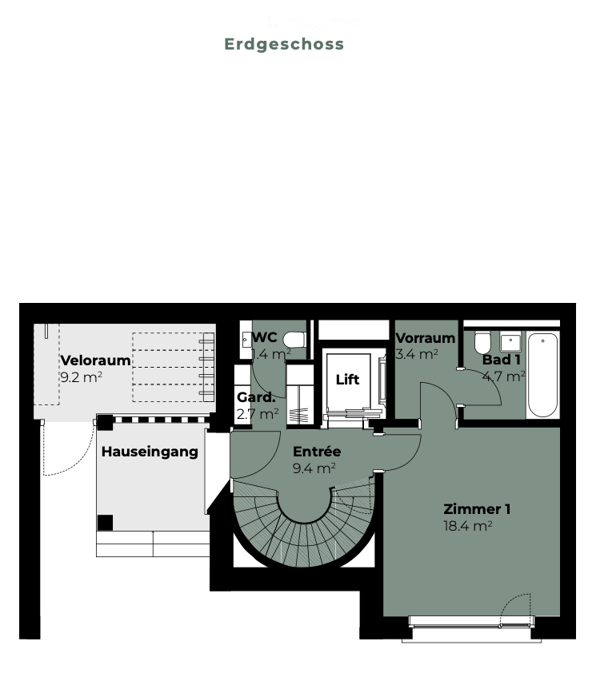 Exklusives Einfamilienhaus im Zürcher Seefeld 12