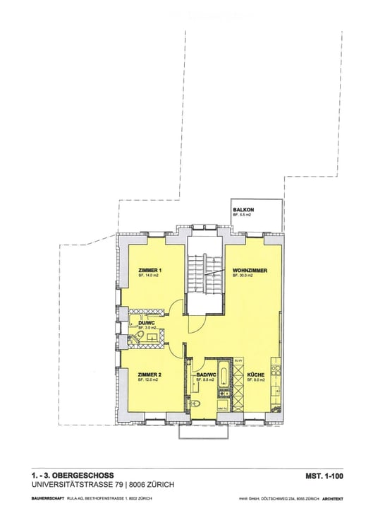 Eine Wohnung für Individualisten, welche das Detail und die Aussicht lieben! 11
