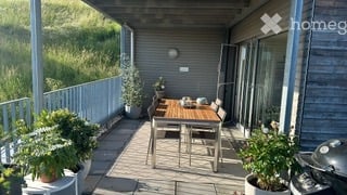 4.5-Zimmer-Wohnung | 110 m² | 60 m² Sonnenterrasse | 2 Bäder | nur 5 Parteien 4