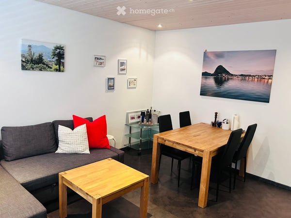 Ankommen im Tessin – modernisierte 2½-Zimmer-Wohnung mit Balkon in Agno 8