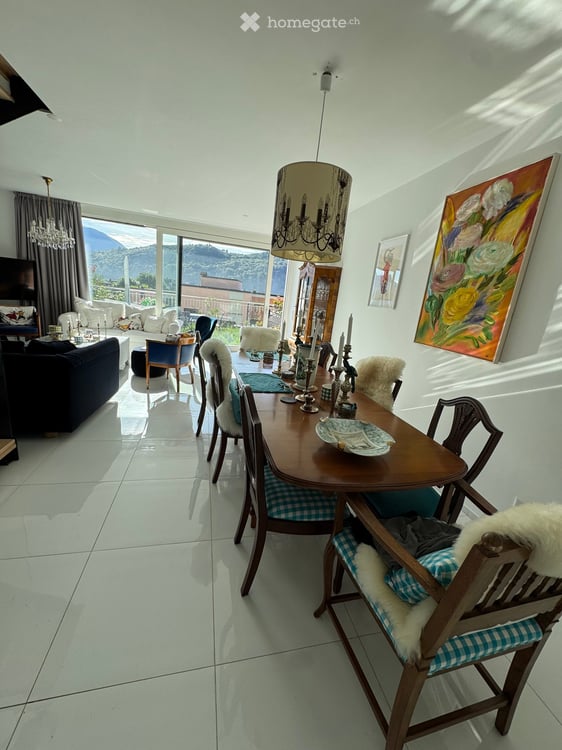 Moderne 4.5-Zimmer-Doppelhaushaelfte mit Bergblick in Agno 3