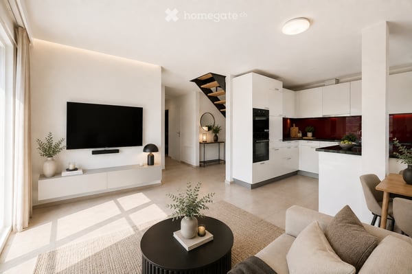 Charmante 5.5-Zimmer-Wohnung mit Bergblick und Balkon in Reichenburg 13