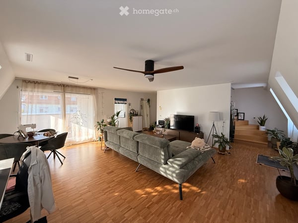 Bright 2.5-Room Duplex Apartment in St. Gallen – New Build with Balcony & Minergie Standard 1