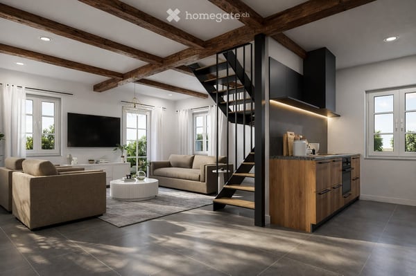Serviced Living im Schreinerei-Bijou - Haus mit 3,5 Zimmern in Dübendorf