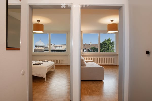 Helle 2.5-Zimmer-Wohnung mit Balkon und schöner Aussicht in Basel 4