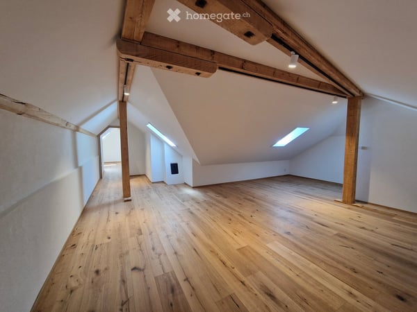 Einziehen und geniessen – komplett renovierte 3-Zimmer Dachwohnung (Maisonette) 12