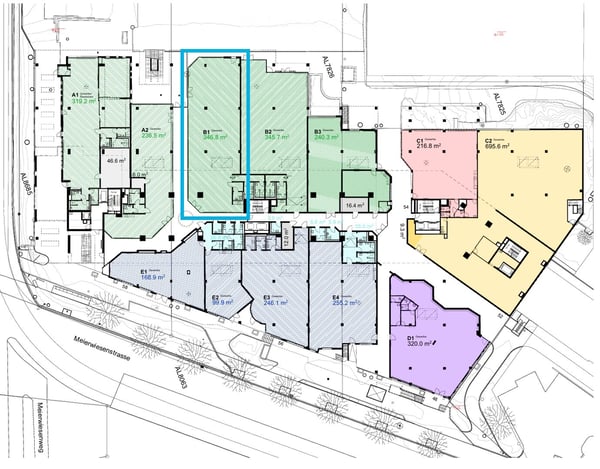 Büro-/Gewerbe-/Verkaufsfläche zu vermieten im Erdgeschoss, Quartierzentrum Grünau, ZH-Altstetten 5
