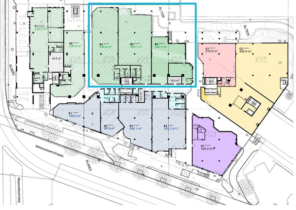Büro-/Gewerbe-/Verkaufsfläche zu vermieten im Erdgeschoss, Quartierzentrum Grünau, ZH-Altstetten 6