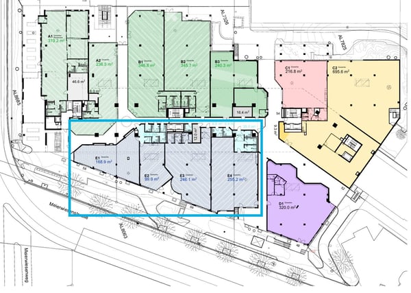 Büro-/Gewerbe-/Verkaufsfläche zu vermieten im Erdgeschoss, Quartierzentrum Grünau, ZH-Altstetten 7