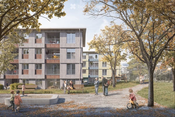 Erstbezug! Helle moderne 5.5 Zimmer Wohnung mit praktischer Loggia 2