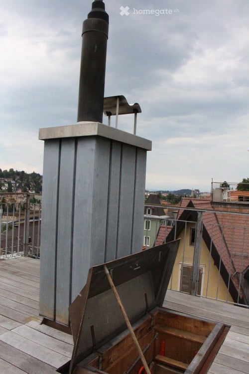 Sonnige 4.5-Zimmer-Maisonette-Dachwohnung mit Balkon und Dachterrasse an ruhiger Lage 3