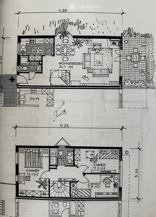 Charmante 4.5-Zimmer-Maisonette-Wohnung in Gränichen 2
