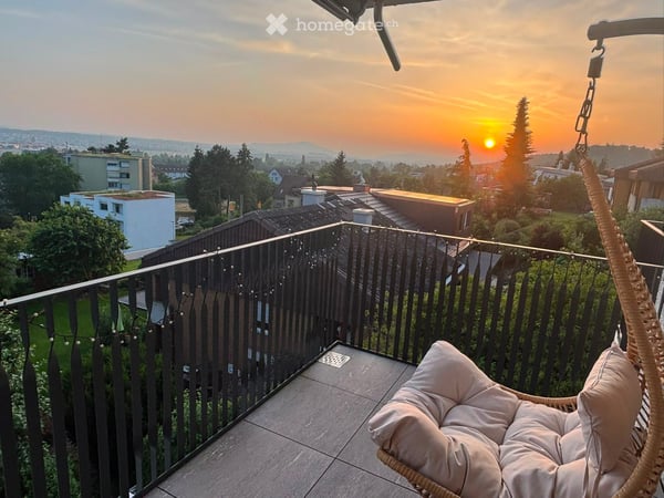 Moderne 2.5-Zimmer-Neubauwohnung mit Balkon und toller Aussicht in Kloten