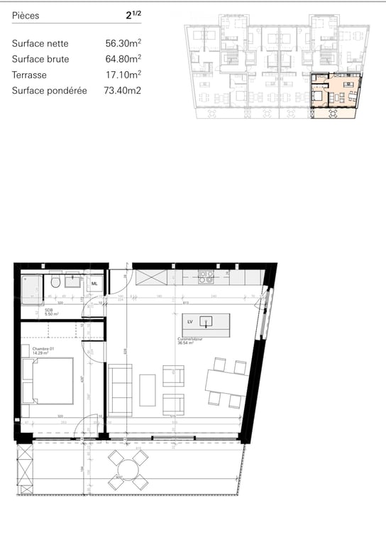 Magnifique appartement de 2,5 pièces au centre de Sierre 10