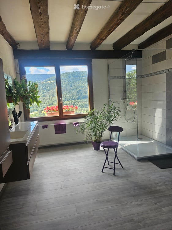 Appartement meublé de 3.5 pièces à Couvet – Charme historique et cadre naturel exceptionnel 8