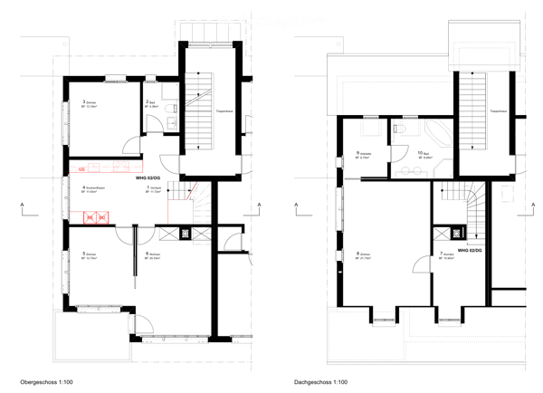 Grosse 3 ½ Zimmer-Maisonette-Wohnung an exklusiver und ruhiger Lage 6
