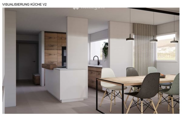 Charmante 4.5-Zimmer-Dachwohnung in Wilen b. Wollerau – mit Aussicht und Balkon 2
