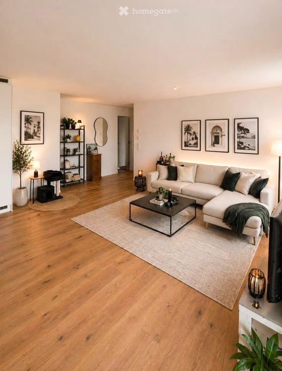 Helle 3.5-Zimmer-Wohnung im Erdgeschoss – in Ruswil 1