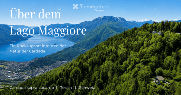 Exklusives Berg-Chalet mit Zweitwohnsitz auf der Cardada / Tessin