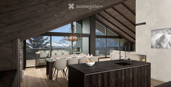 Fully approved Chalet Project in the heart of Zermatt, with panoramic view of the Matterhorn 4
