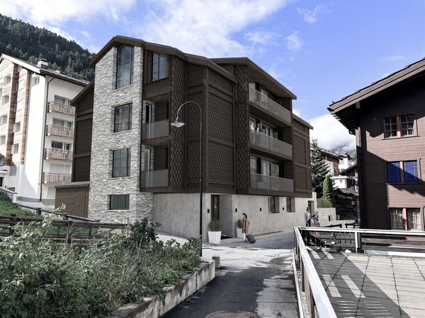Fully approved Chalet Project in the heart of Zermatt, with panoramic view of the Matterhorn 2