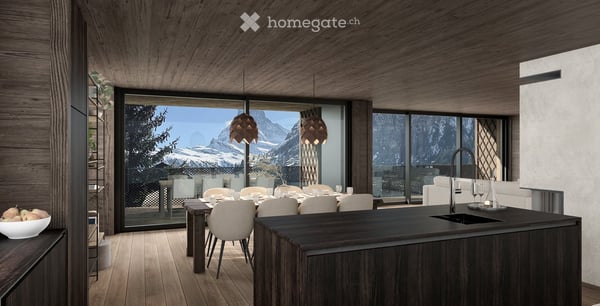 Fully approved Chalet Project in the heart of Zermatt, with panoramic view of the Matterhorn 5