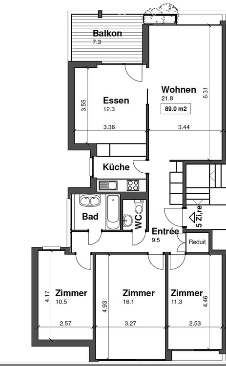 Grosszügige Wohnung in Köniz 3