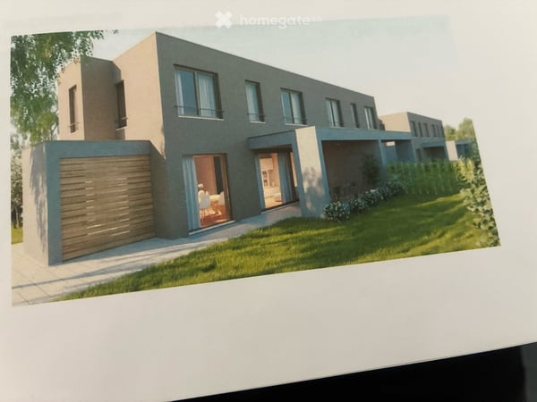 Modernes 4.5-Zimmer-Doppeleinfamilienhaus in Thal SG – Neubau 2023