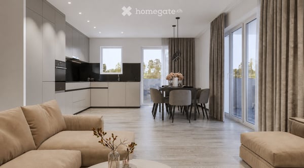 Moderne 2.5 Zimmer NEUBAU-Wohnung zu vermieten 3