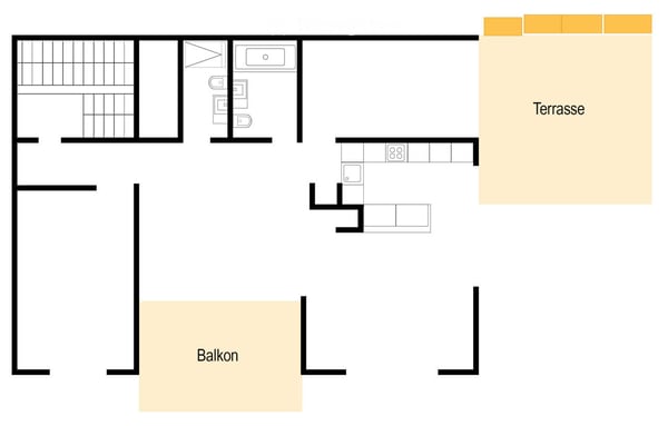 Helle, einladende, Erstwohnung auf der Sonnenseite der Lenzerheide 6