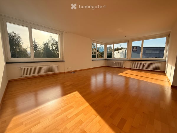 Heimelige 3-Zimmer-Wohnung mit grosser Terrasse im Grünen – in Hombrechtikon 1